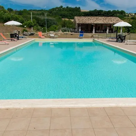 L'aurora - Rural With Private Pool & Panoramic View Near וילה Montelparo