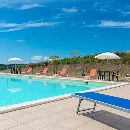 L'aurora - Rural With Private Pool & Panoramic View Near וילה Montelparo